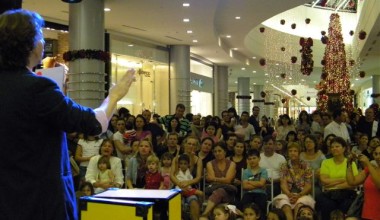 Apresentação de Mágica no Palco
